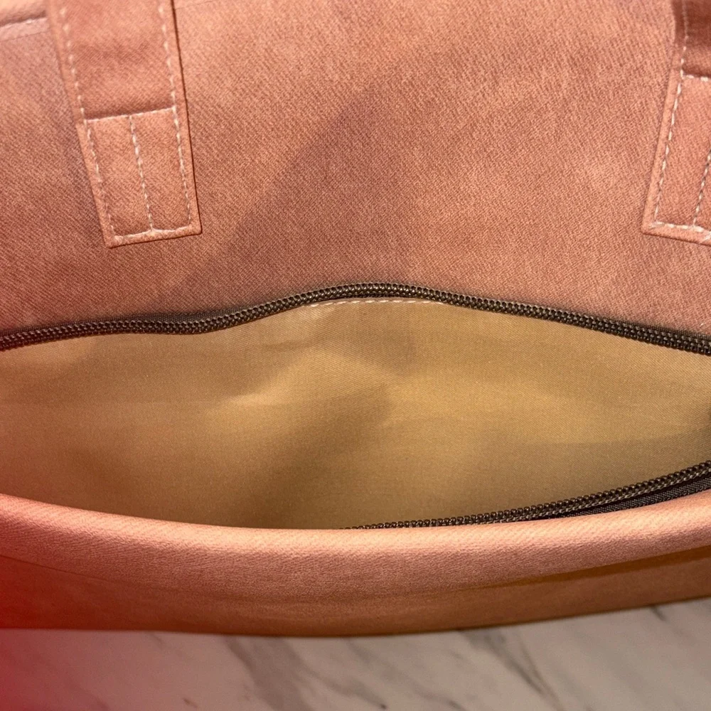 Taikesen light pink laptop bag with shoulder strap brand new with tags